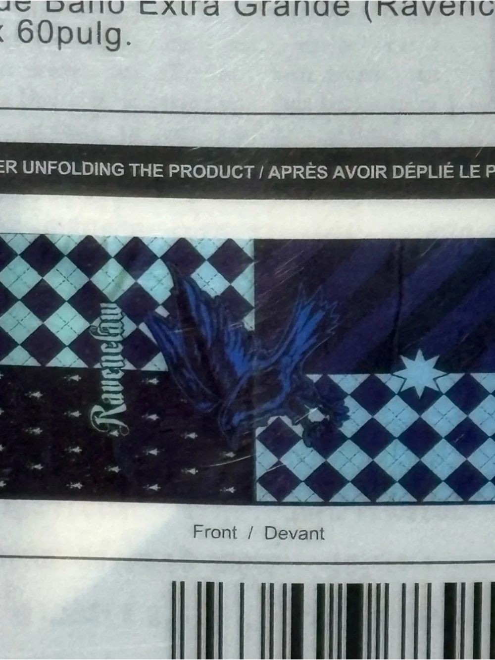 NEW Harry Potter Ravenclaw Miniso Extra Large Bath Towel